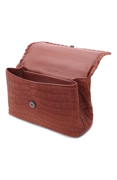 Сумка из кожи крокодила BOTTEGA VENETA, арт. 420462/VBH81, фото 4