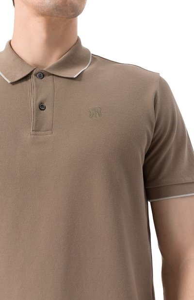 Хлопковое поло CORNELIANI, арт. 25G573-2525043, фото 5