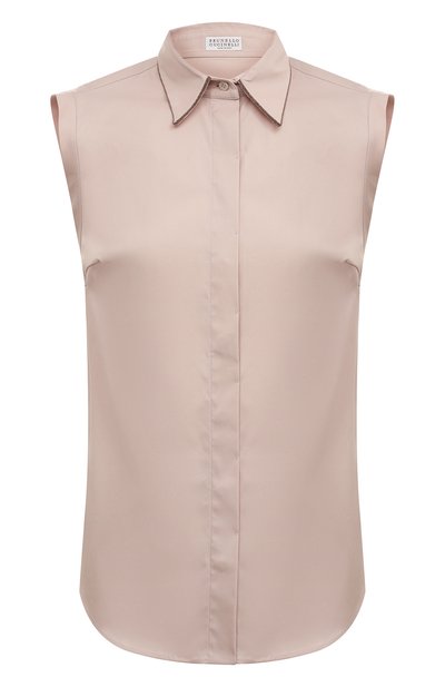 Женская хлопковая рубашка BRUNELLO CUCINELLI, арт. M0091MA616