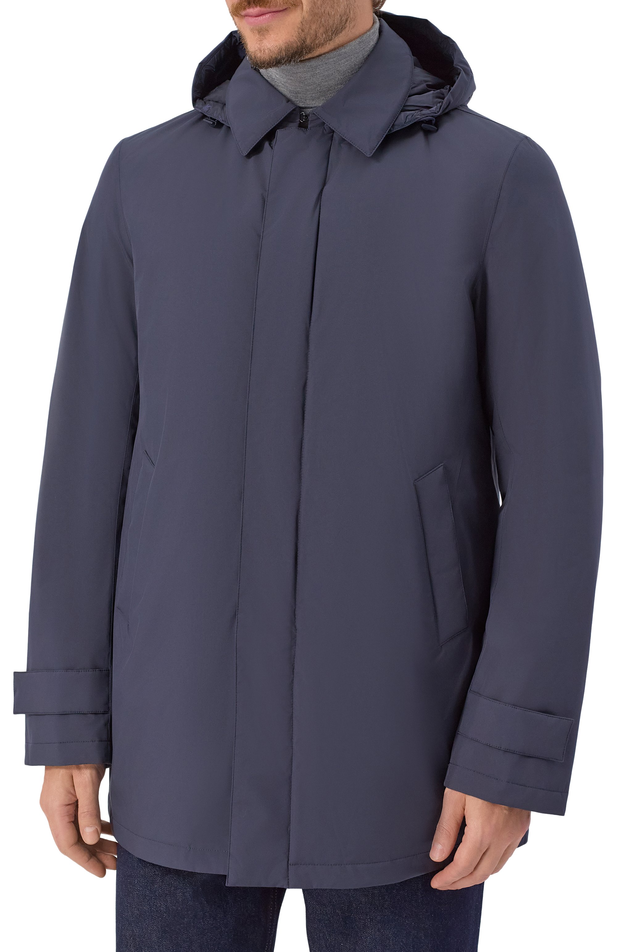 Пуховая куртка HERNO темно-синего цвета по цене 110500 руб., арт. PI001242U/12840, фото 3 Пуховая куртка HERNO, арт. PI001242U/12840, фото 3