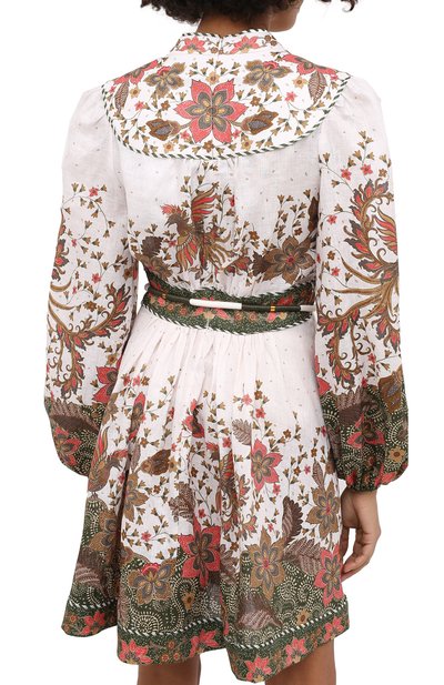 Льняное платье ZIMMERMANN, арт. 8482DEMP, фото 4