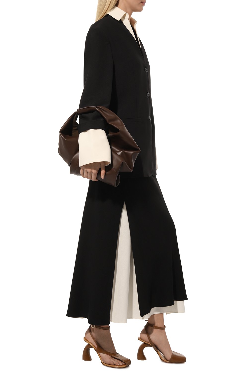 Кожаные босоножки DRIES VAN NOTEN, арт. WS241/679/150, фото 2