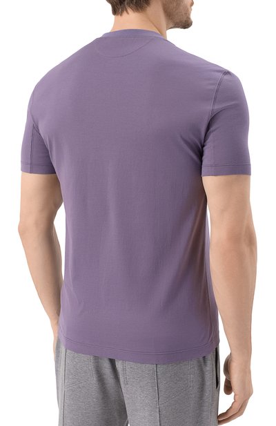 Хлопковая футболка BRUNELLO CUCINELLI, арт. M0B131376, фото 4