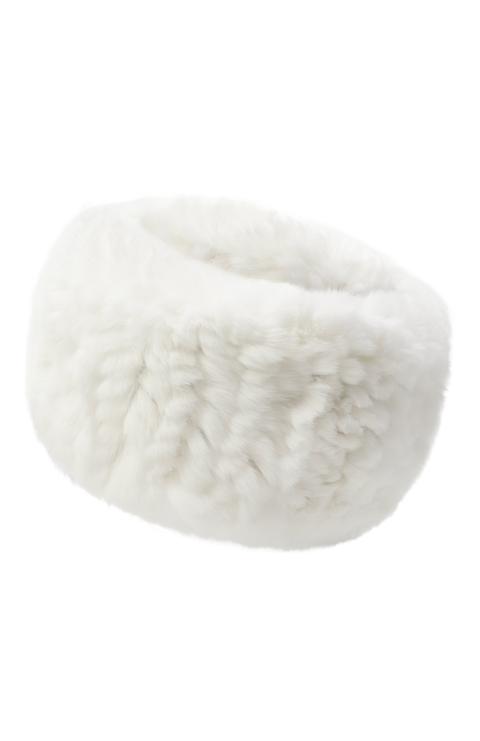 Меховая повязка из кролика YVES SALOMON, арт. 23WAA100XXKREX, фото 2