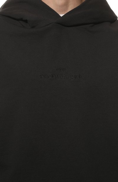 Хлопковое худи MAISON MARGIELA, арт. S50GU0191/S25550, фото 5