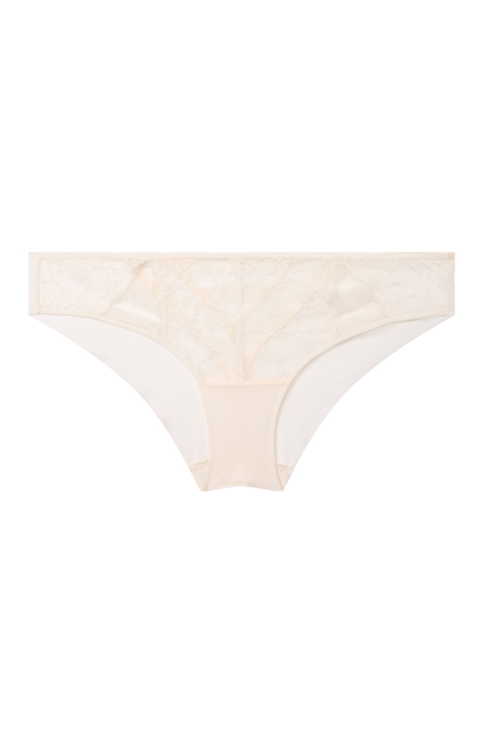 Трусы-слипы CHANTAL THOMASS молочного цвета по цене 8840 руб., арт. T02E60, фото 1 Трусы-слипы CHANTAL THOMASS, арт. T02E60, фото 1