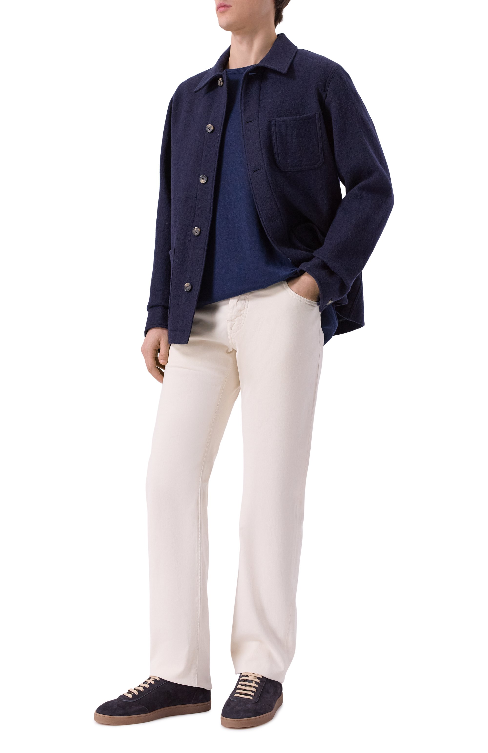 Шерстяная куртка-рубашка JACOB COHEN, арт. 25I P/JUM_E0033 081 T806A RW, фото 2