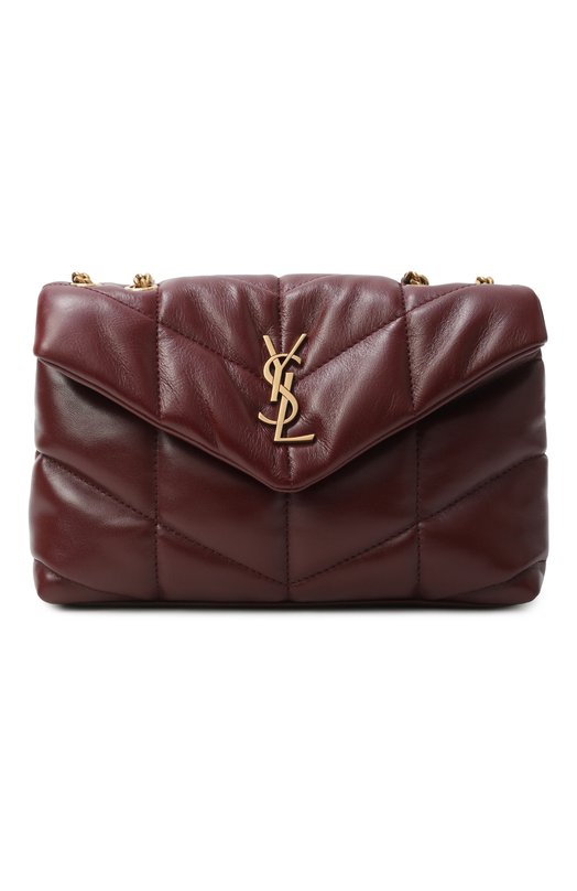 Сумка Puffer Loulou Saint Laurent 759337/AAFFA Бордовый 759337/AAFFA