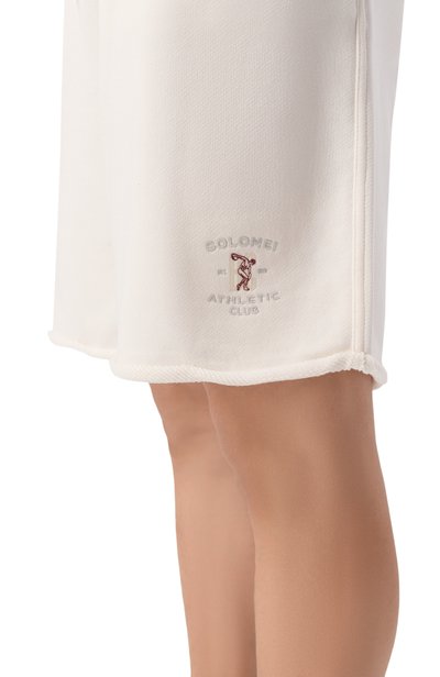 Хлопковые шорты BRUNELLO CUCINELLI кремового цвета по цене 129500 руб., арт. MM8263389G, фото 5 Хлопковые шорты BRUNELLO CUCINELLI, арт. MM8263389G, фото 5