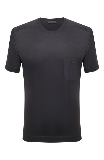 Мужская футболка из хлопка и вискозы ZIMMERLI, арт. 8520-21091