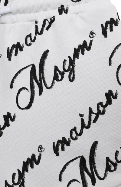 Хлопковые шорты MSGM KIDS, арт. S4MSJGSH114, фото 3