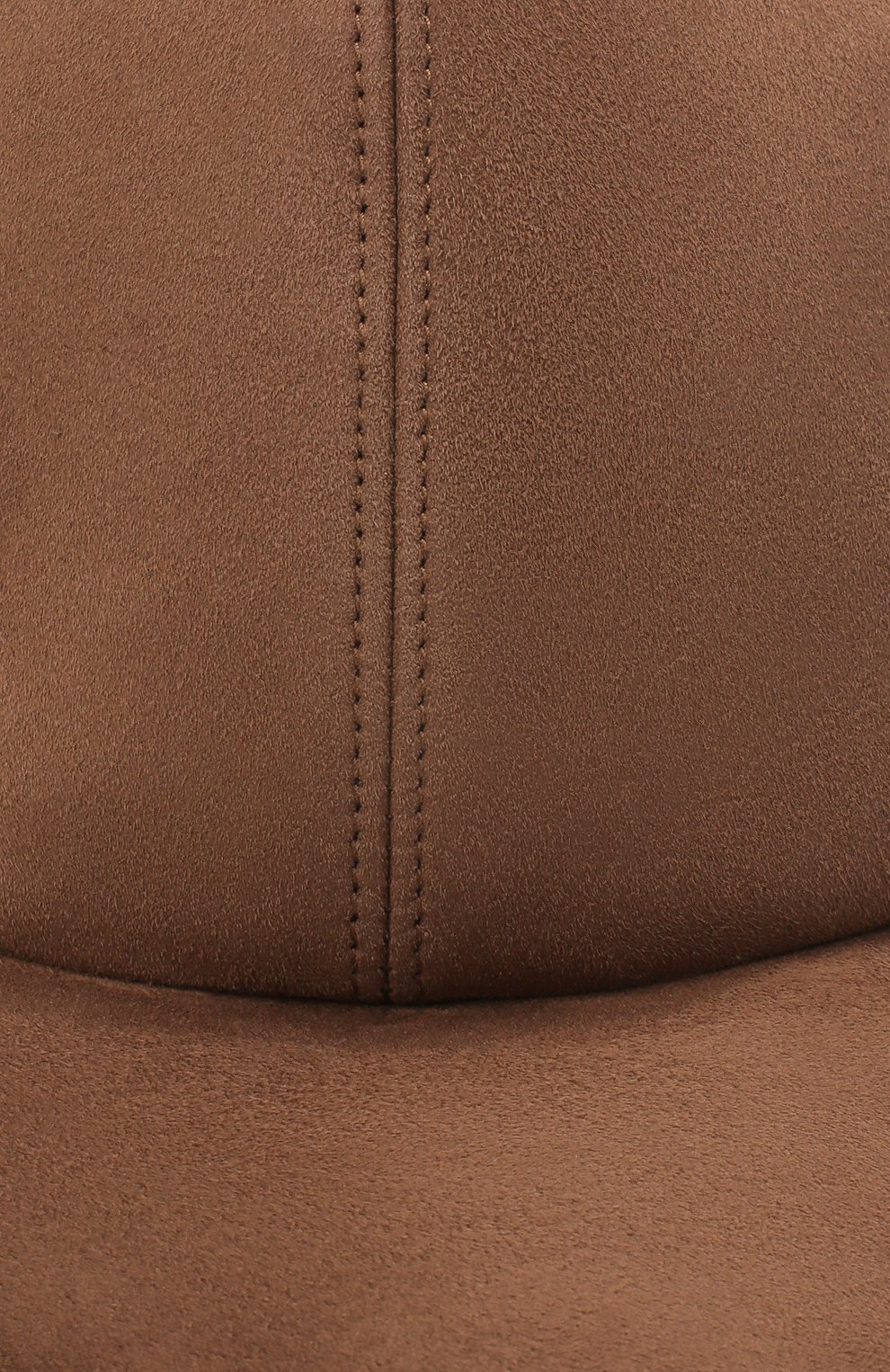 Замшевая бейсболка LORO PIANA коричневого цвета по цене 48500 руб., арт. FAL3379, фото 3 Замшевая бейсболка LORO PIANA, арт. FAL3379, фото 3