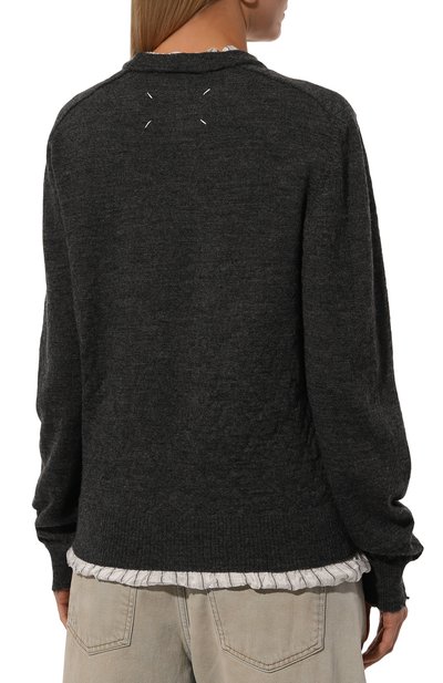 Шерстяной джемпер MAISON MARGIELA, арт. SI1HA0005/S17784, фото 4