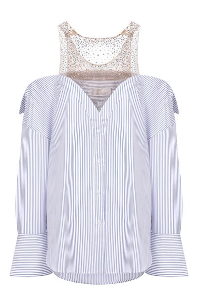 Женское хлопковое платье GIUSEPPE DI MORABITO, арт. 06PSDR721YC 16303