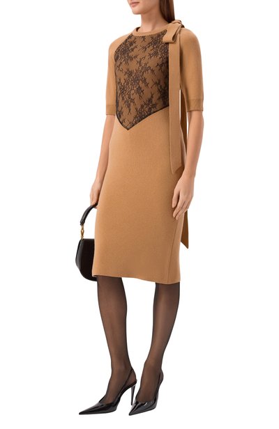 Платье из шерсти и кашемира NINA RICCI, арт. 26AMR0051/ML0613, фото 2