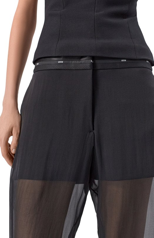 Брюки MSGM 3942MDP03Y/257808 Чёрный  3942MDP03Y/257808 Фото 5