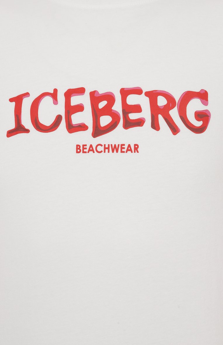 Хлопковая футболка ICEBERG, арт. ICE25MTS01, фото 1