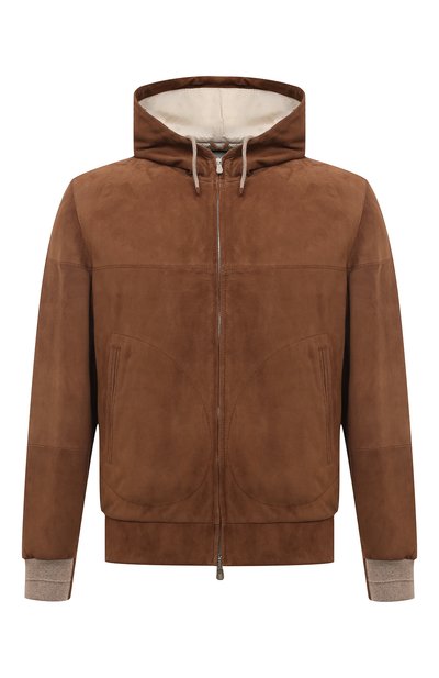 Мужской замшевый бомбер BRUNELLO CUCINELLI, арт. M0PCL1957