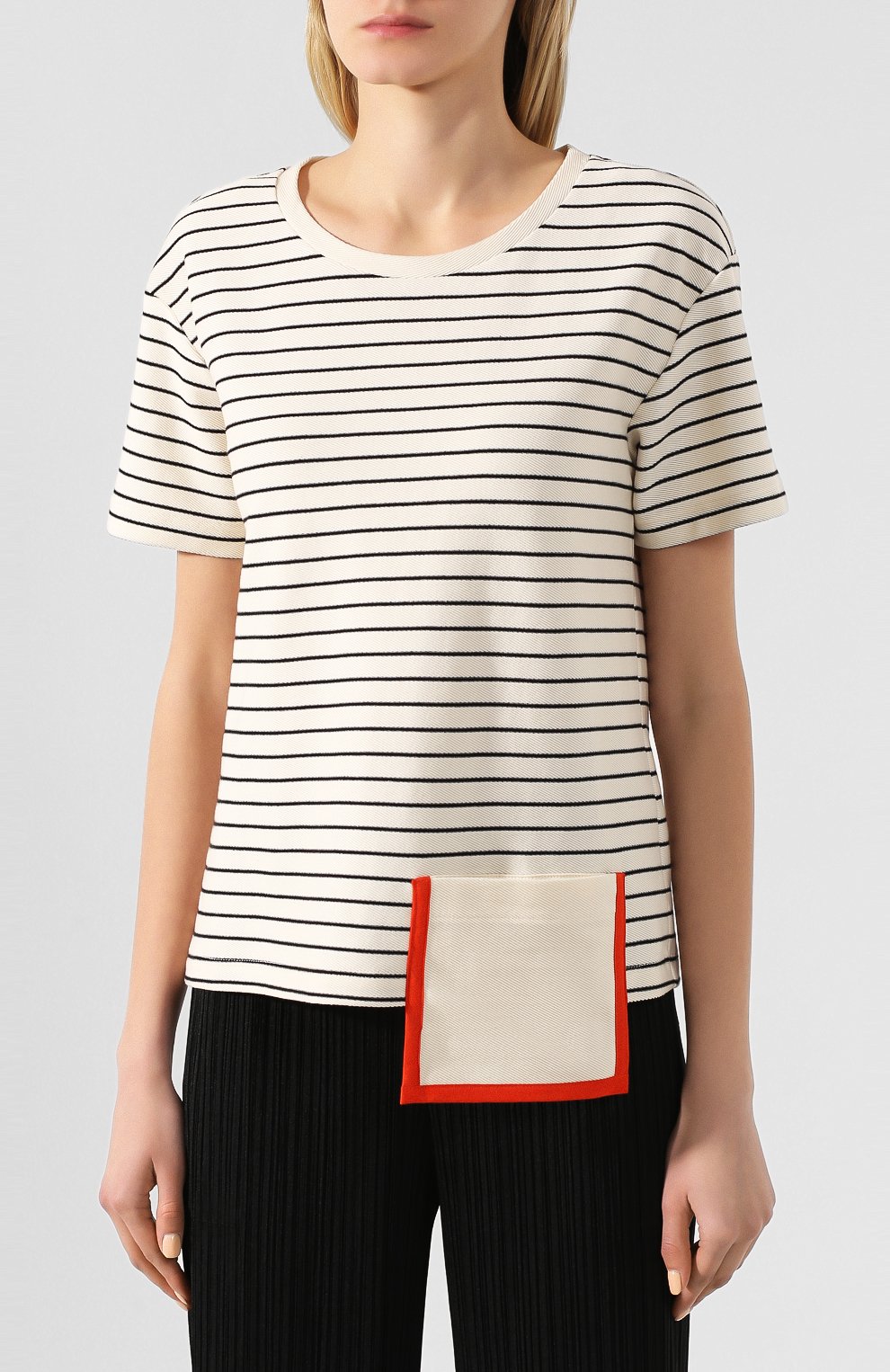 Хлопковая футболка ERIKA CAVALLINI, арт. P0/P/P0SF05, фото 3