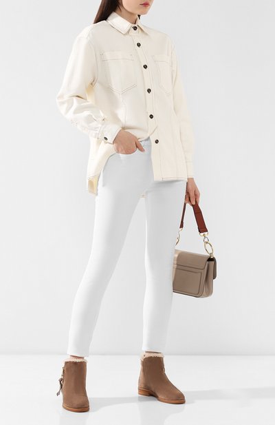 Замшевые ботинки SEE BY CHLOÉ, арт. SB33110B/10201, фото 2