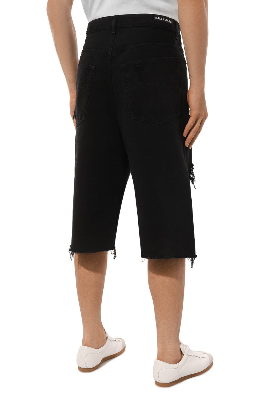 Джинсовые шорты BALENCIAGA, арт. 745259/TNW11, фото 4