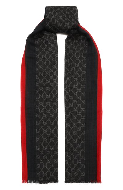 Шерстяной шарф GUCCI, арт. 497915/4G200, фото 1