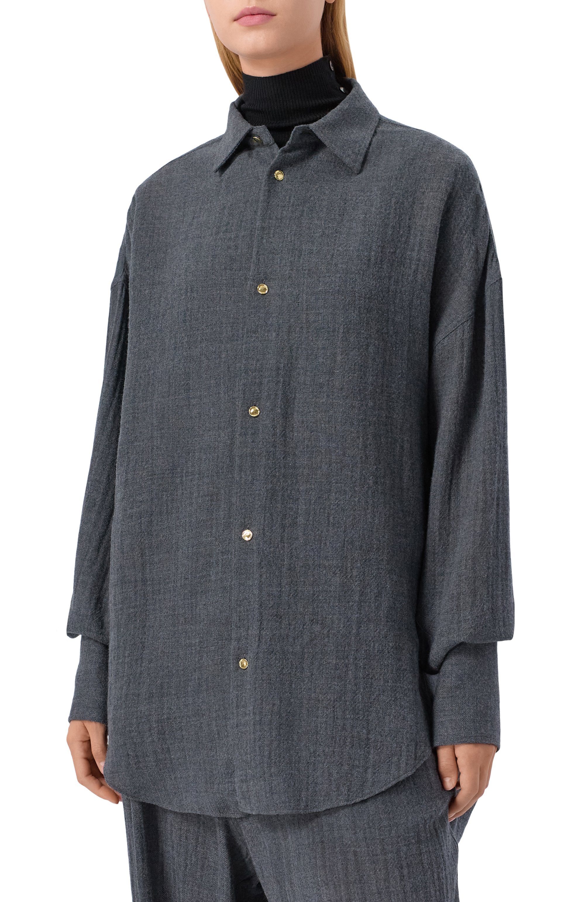 Шерстяная рубашка DARKPARK, арт. RWSH24/FAW26, фото 6