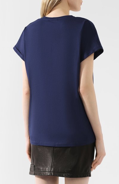 Хлопковая футболка BALMAIN, арт. RF21100/M065, фото 4