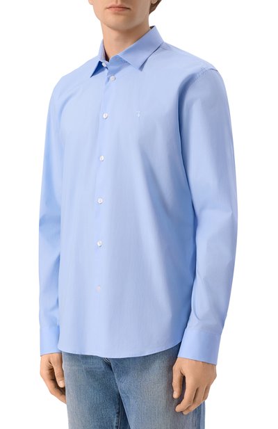 Хлопковая рубашка TRUSSARDI, арт. 5004N000052N, фото 3