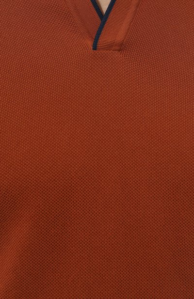 Хлопковое поло  GRAN SASSO, арт. 57157/20642, фото 5