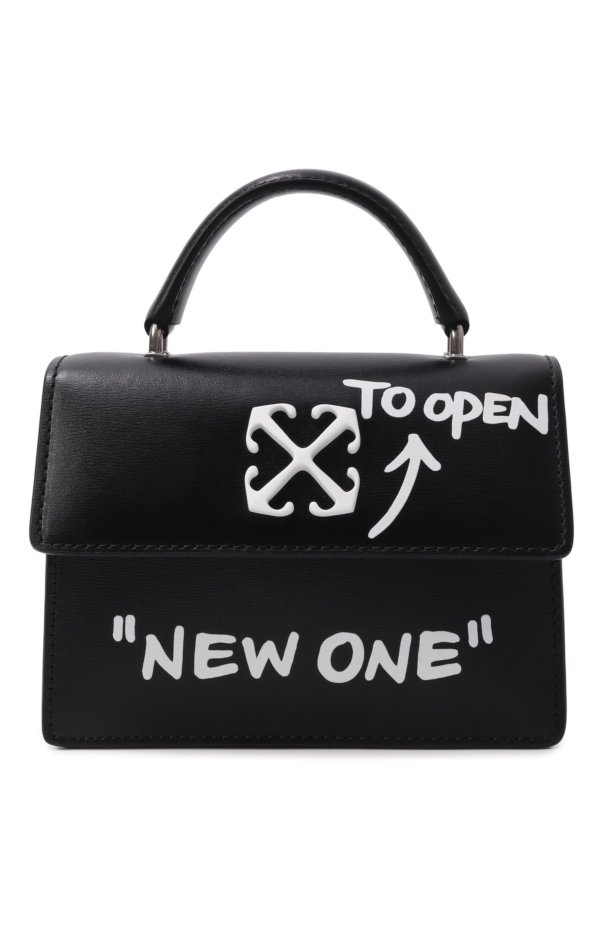 Сумка jitney baby OFF-WHITE, арт. 0WNP063C99LEA002, фото 1