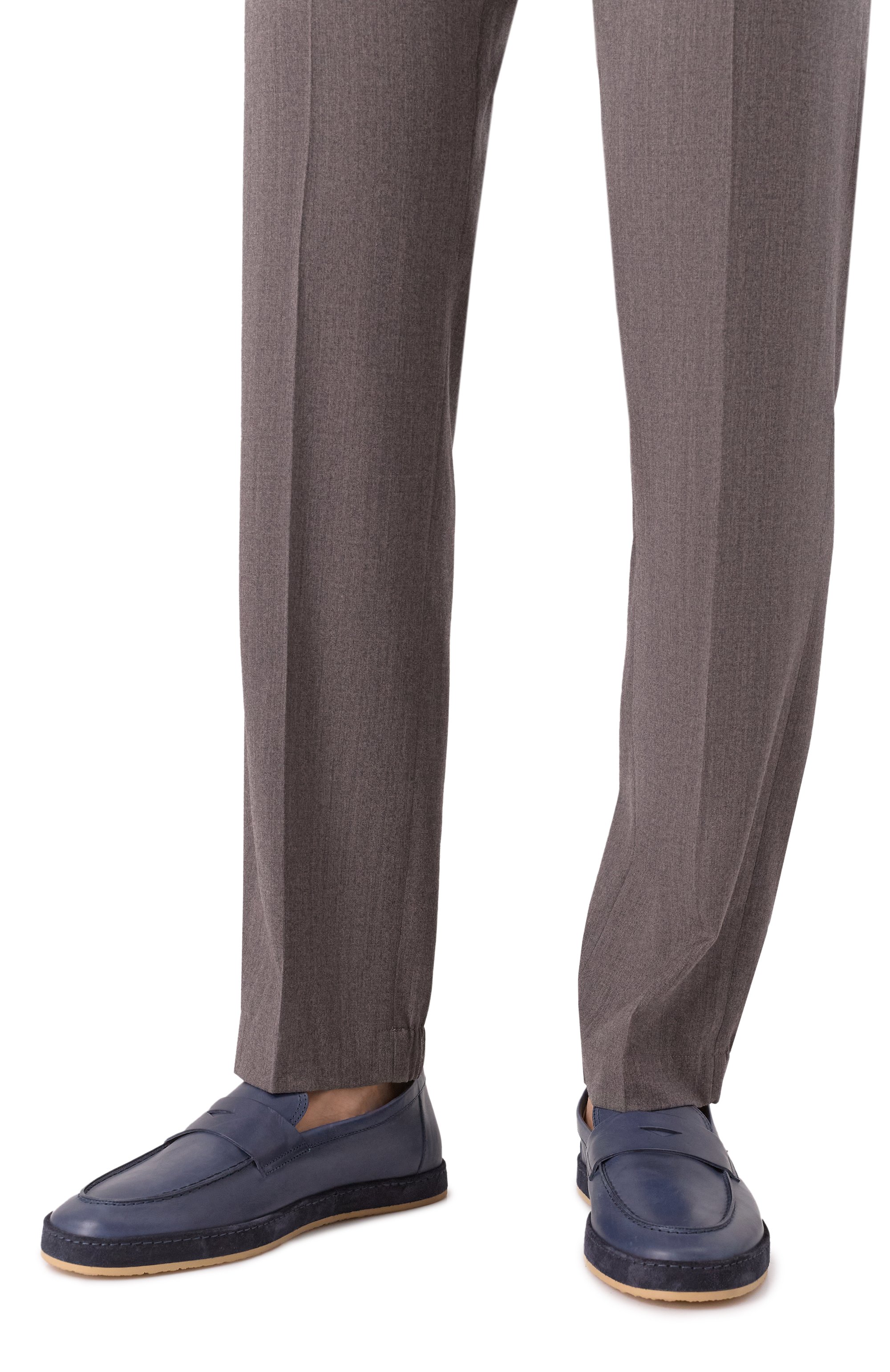 Кожаные пенни-лоферы BRUNELLO CUCINELLI, арт. MZUET0S725, фото 3