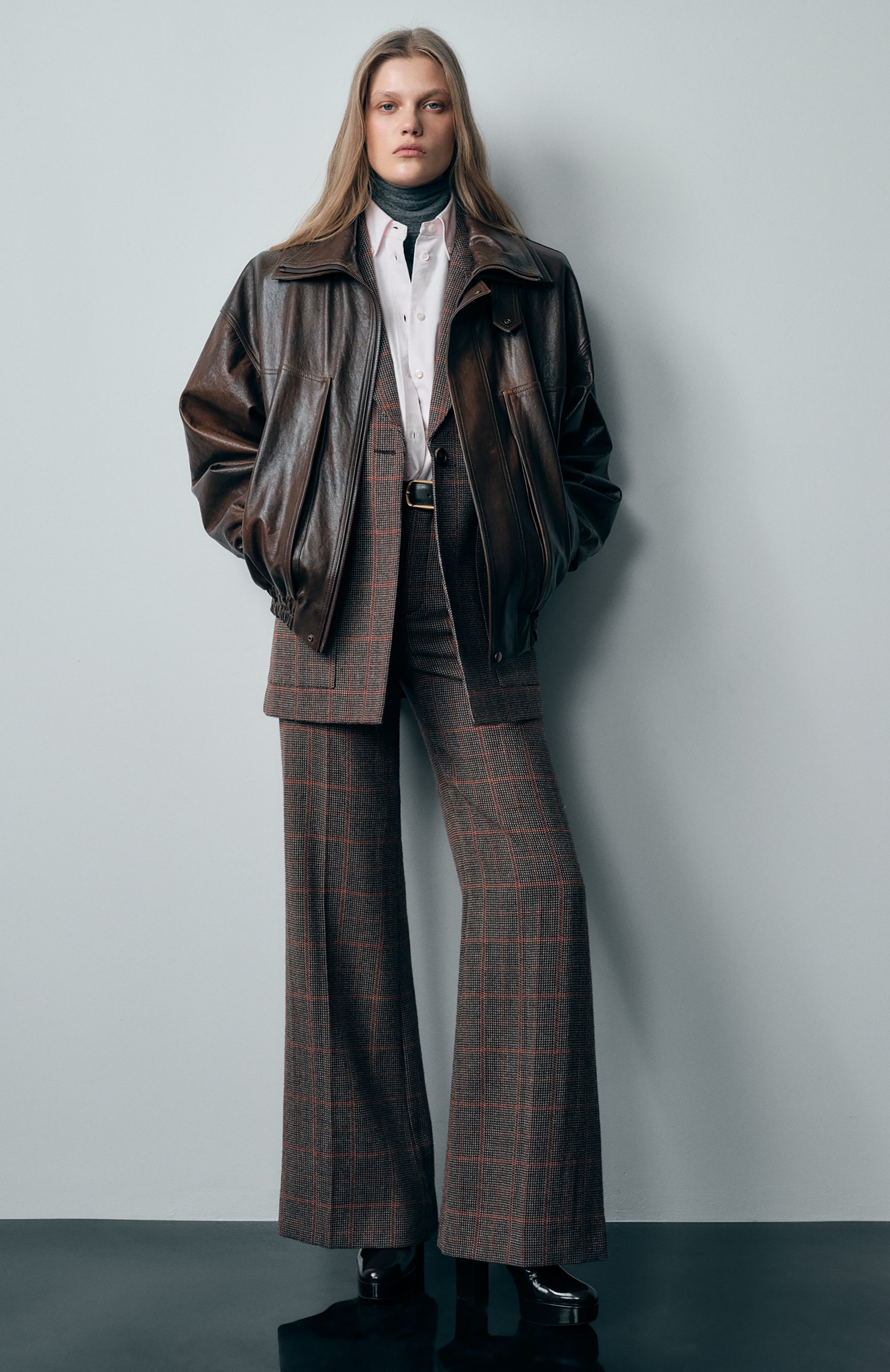 Хлопковая рубашка PRADA, арт. P497GR/14JW, фото 6