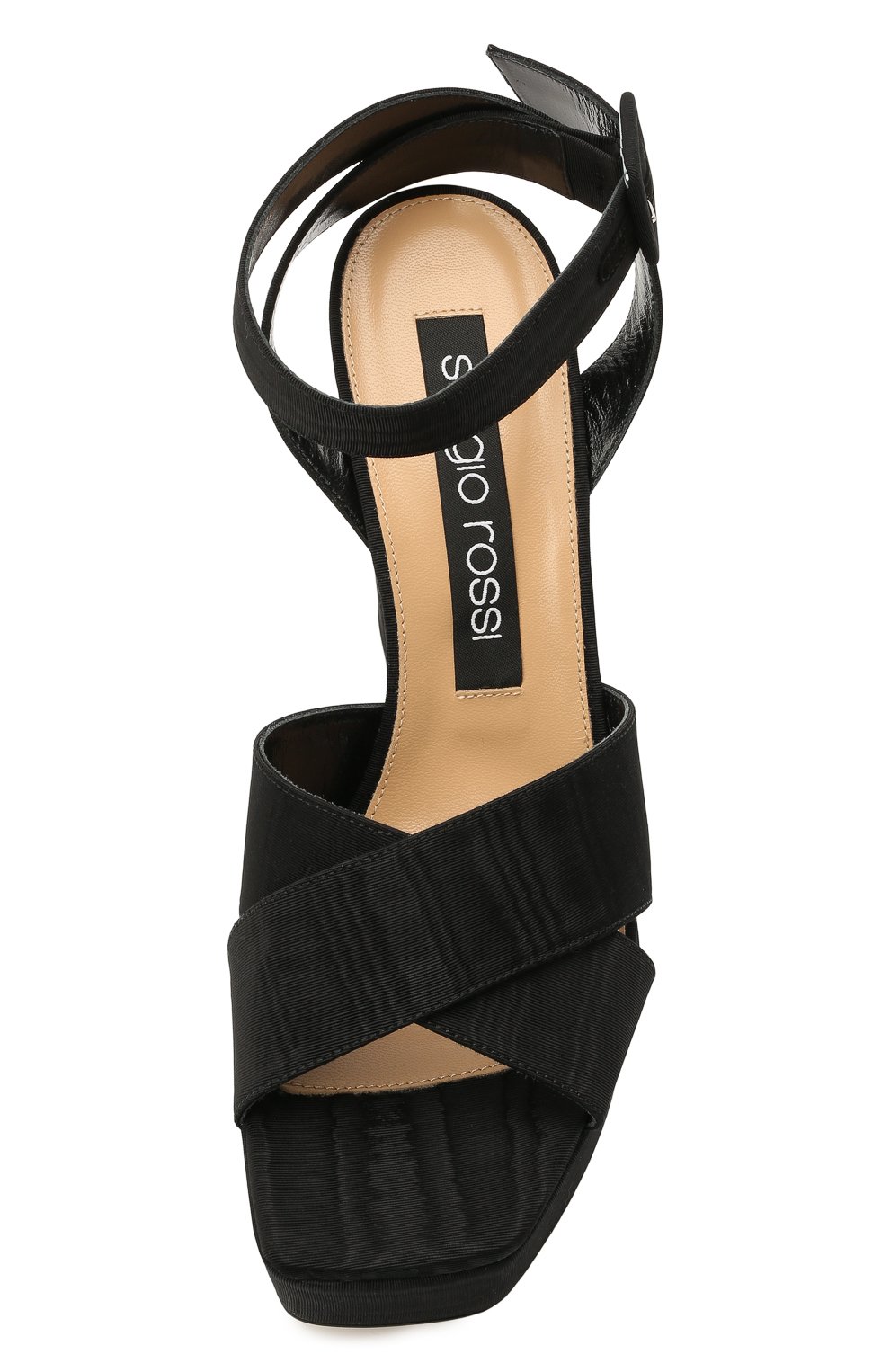 Текстильные босоножки SERGIO ROSSI, арт. A94250-MTE304, фото 5