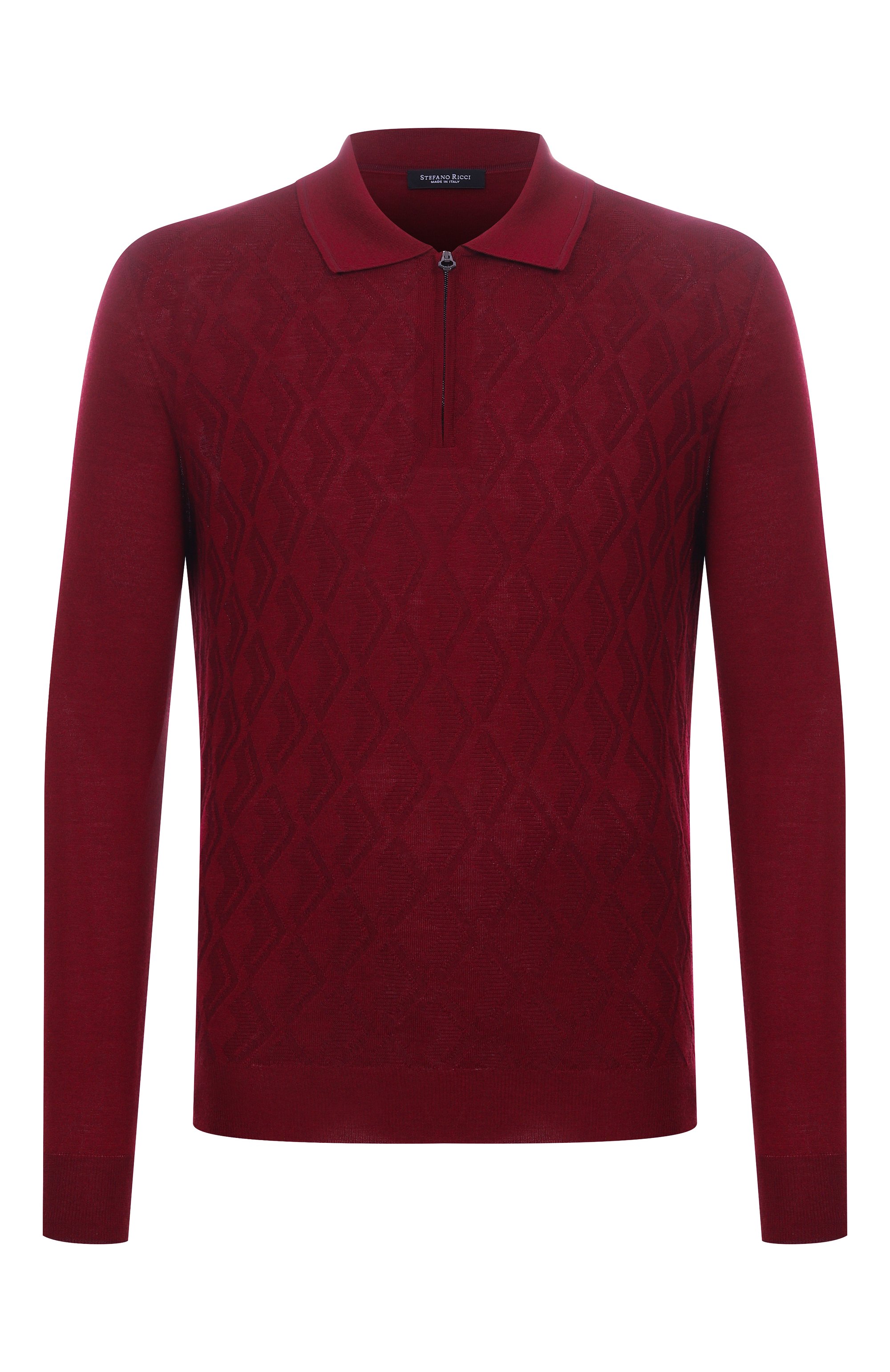 Поло из шерсти и шелка STEFANO RICCI, арт. KE08018P30/E25476, фото 1