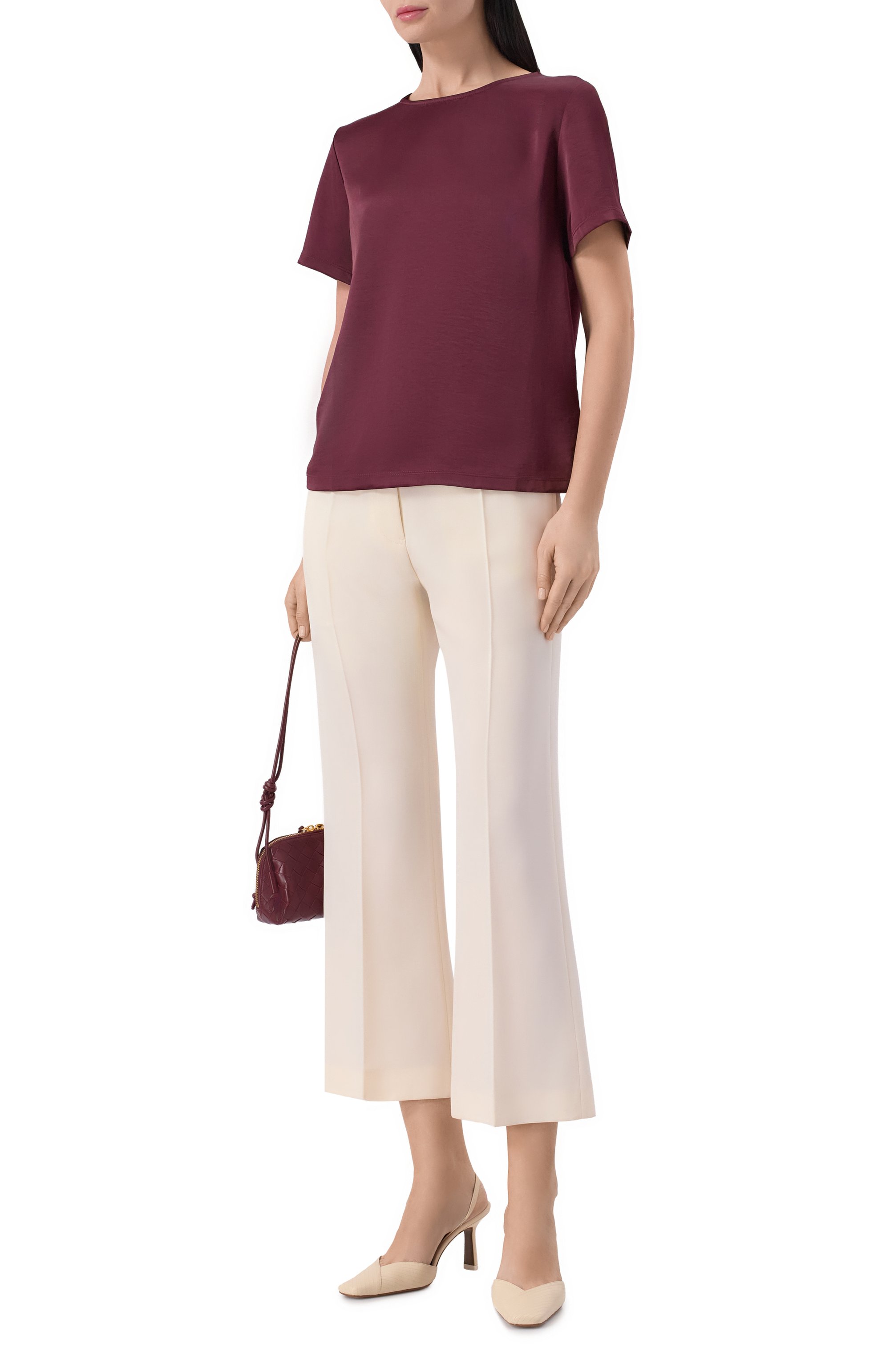 Атласный топ WEEKEND MAX MARA, арт. WKDZ0NA, фото 2