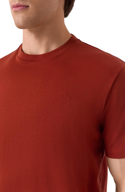 Хлопковая футболка PAUL&SHARK, арт. 15311615/3XL, фото 5