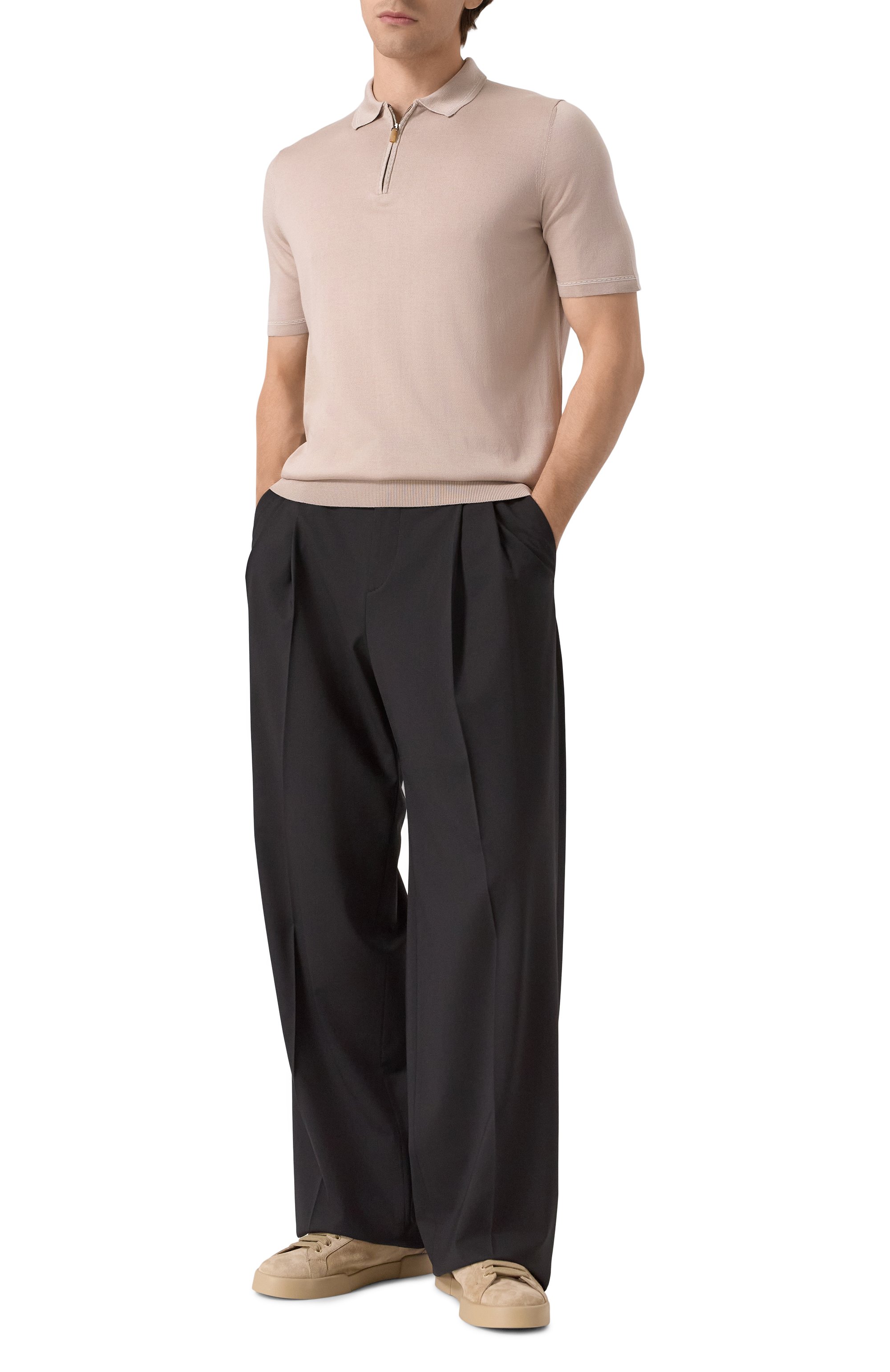 Шелковое поло COLOMBO, арт. MA04603_STA/4-120AN-M, фото 2