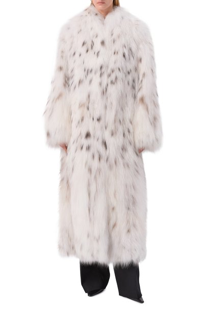 Шуба из рыси РУССКИЙ МЕХ белого цвета по цене 16000000 руб., арт. 55 РМ, фото 3 Шуба из рыси РУССКИЙ МЕХ, арт. 55 РМ, фото 3