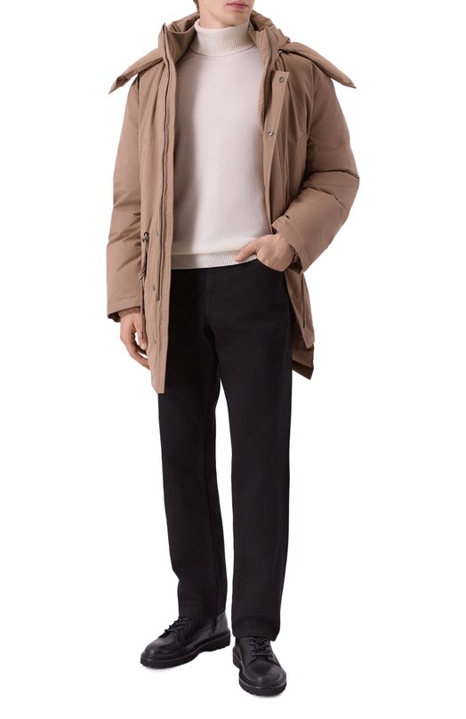 Пуховая парка Ural 12 STOREEZ 135204 Бежевый  135204 Фото 2