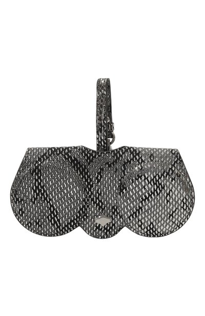 Женские футляр для очков ANY DI, арт. SP101602 SNAKE SILVER
