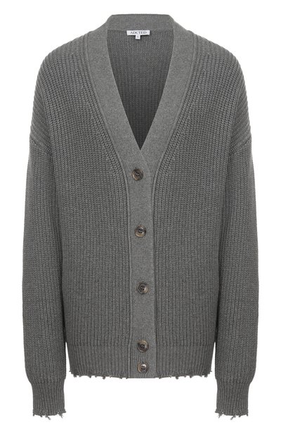 Женский кардиган из хлопка и шерсти ADDICTED, арт. AD029