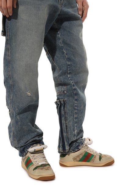 Комбинированные кеды screener gg GUCCI, арт. 563730 9Y9P0, фото 3