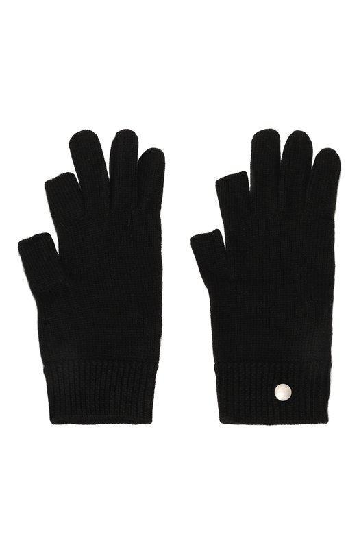 Шерстяные перчатки Rick Owens RU02C7492/M Чёрный  RU02C7492/M Фото 2