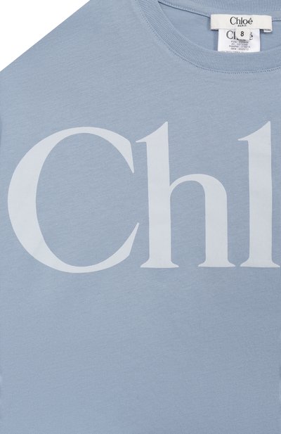 Хлопковая футболка CHLOÉ, арт. C20859, фото 3