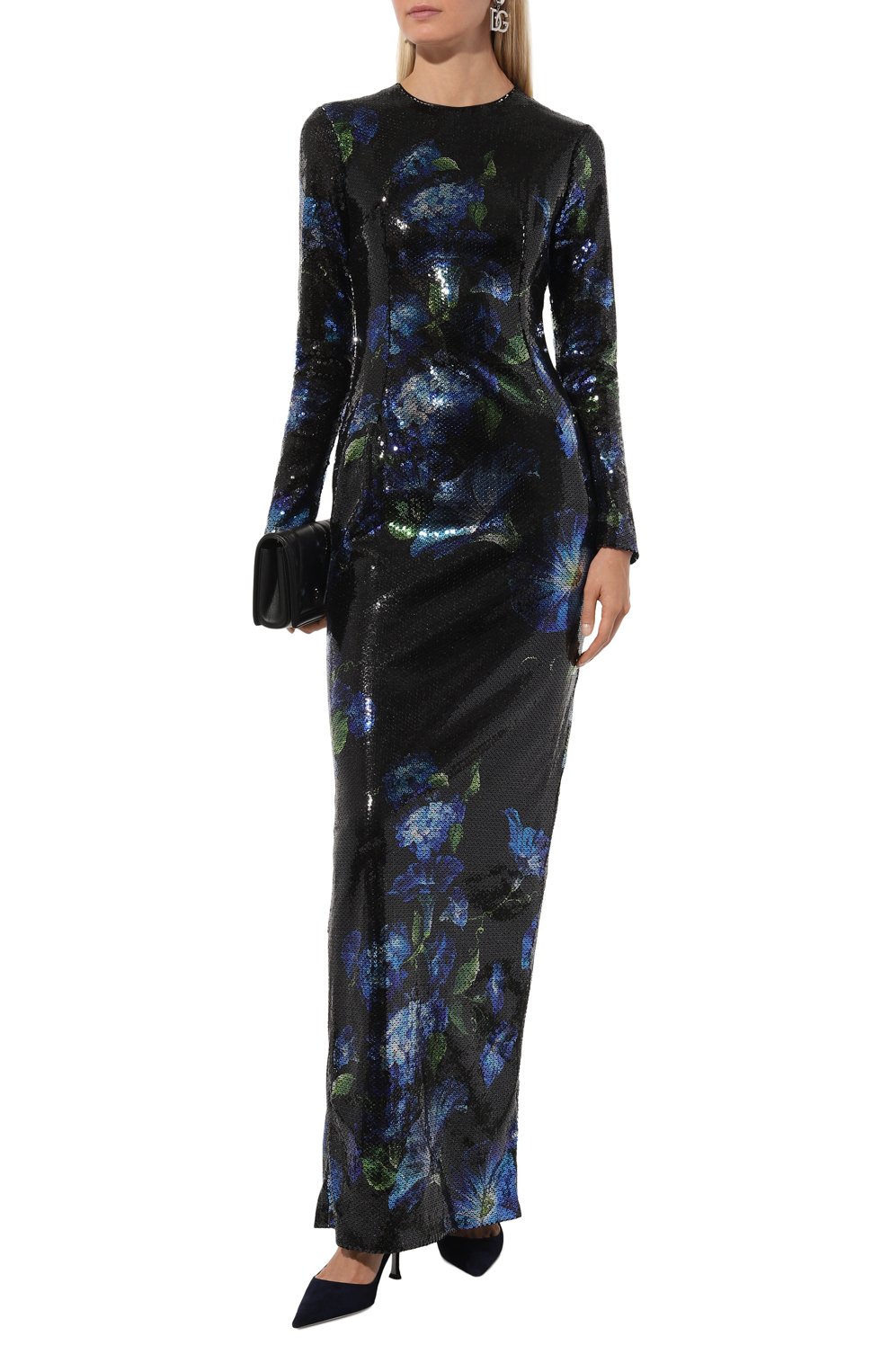 Платье DOLCE & GABBANA черного цвета по цене 686000 руб., арт. F6HAGT/FSSKH, фото 2 Платье DOLCE & GABBANA, арт. F6HAGT/FSSKH, фото 2