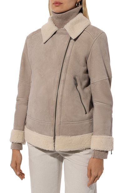 Дубленка из овчины SIMONETTA RAVIZZA, арт. F04JA284H29, фото 3