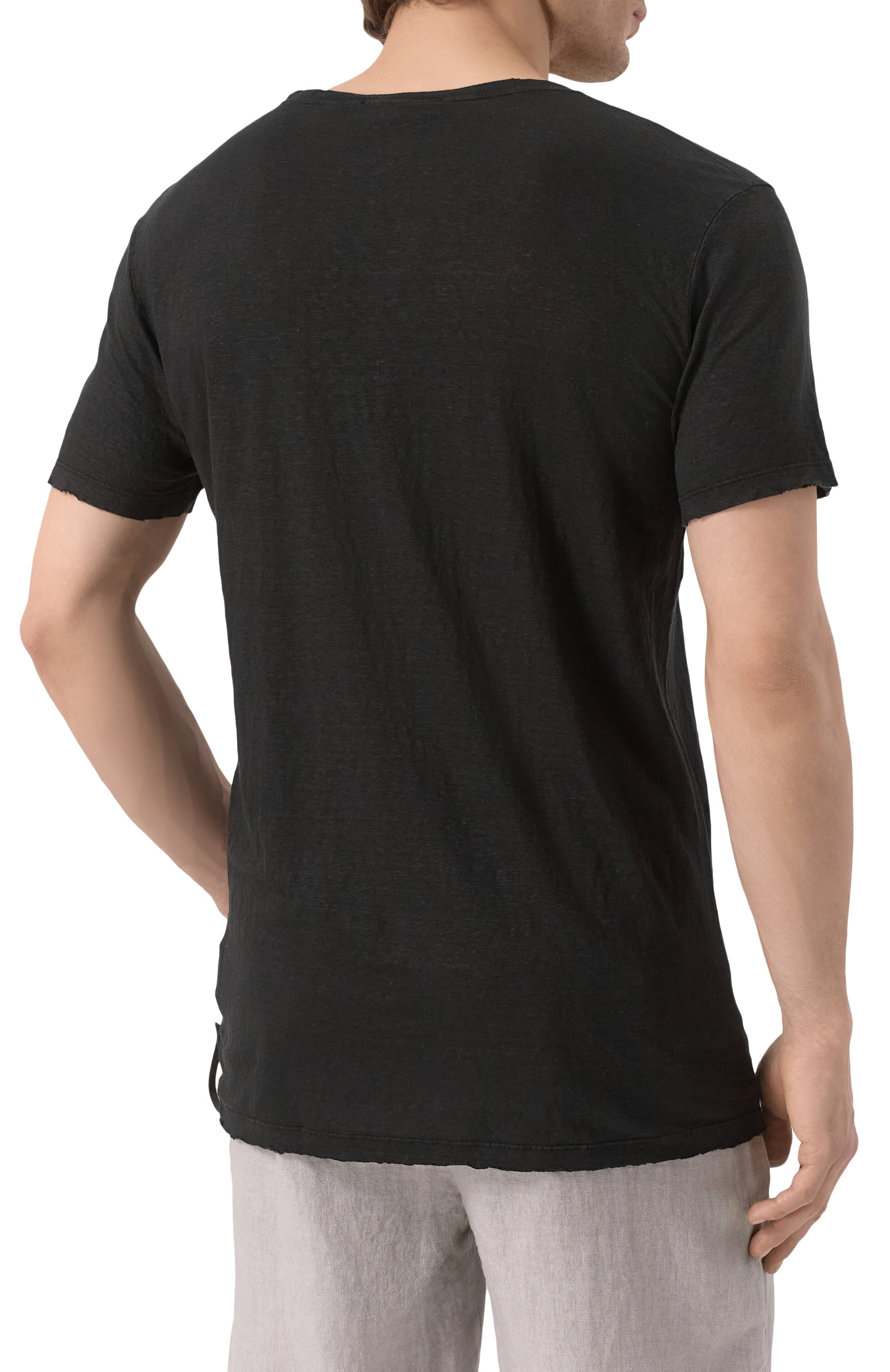 Льняная футболка NEVER ENOUGH, арт. MTH068, фото 4