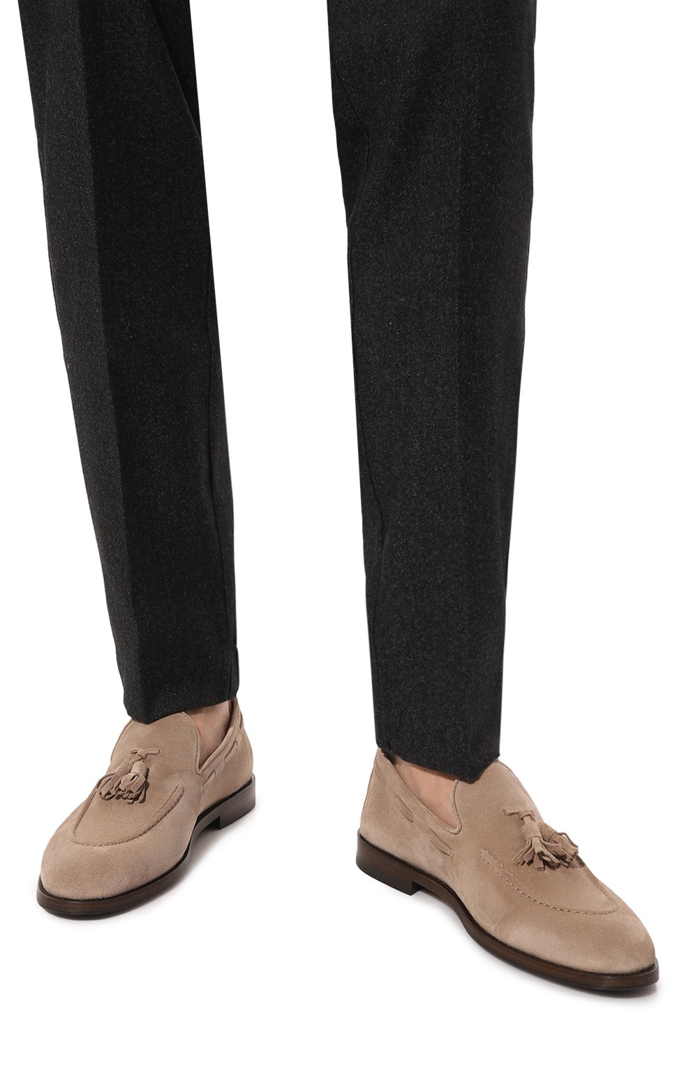 Замшевые лоферы BRUNELLO CUCINELLI, арт. MZUCCB2251, фото 3