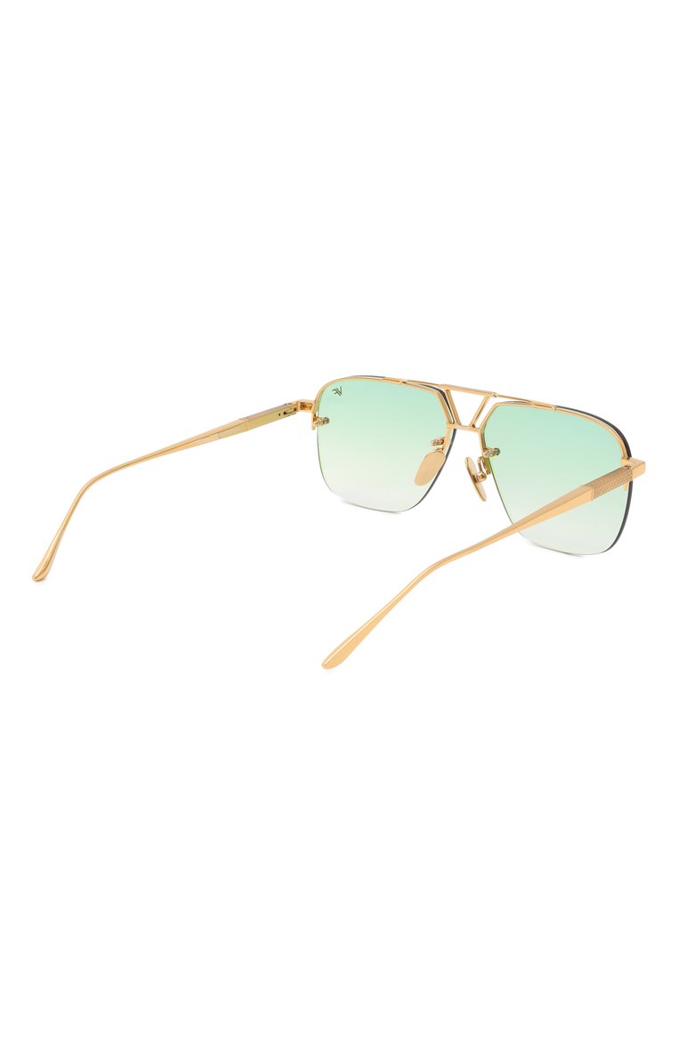 Солнцезащитные очки VINTAGE FRAMES, арт. FALC0N YELL0W G0LD/NE0N GREEN FLASH PURPLE, фото 1